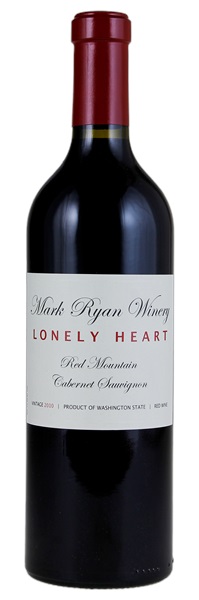 2010 Mark Ryan Winery Lonely Heart Cabernet Sauvignon, 750ml