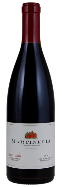 2016 Martinelli Wild Thyme Vineyard Pinot Noir, 750ml