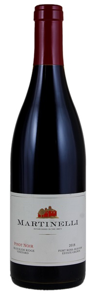 2018 Martinelli Blue Slide Ridge Pinot Noir, 750ml