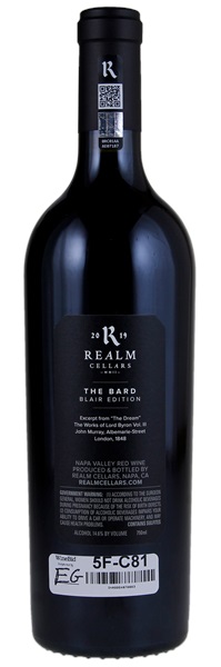 2019 Realm The Bard Blair Edition, 750ml