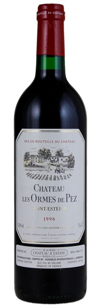 1996 Château Les Ormes-de-Pez, 750ml
