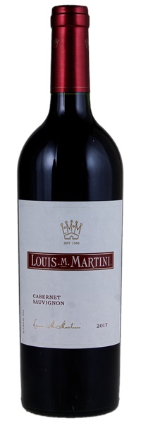 2017 Louis M. Martini California Cabernet Sauvignon, 750ml