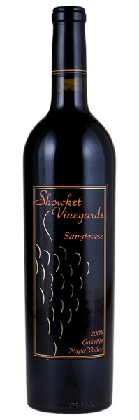 2005 Showket Vineyards Sangiovese, 750ml