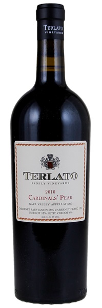 2010 Terlato Family Vineyards Cardinal's Peak, 750ml