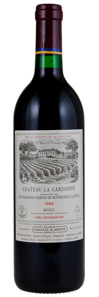 1989 Château La Cardonne, 750ml