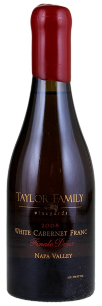 2008 Taylor Family Vineyards Finale Doux White Cabernet Franc, 375ml