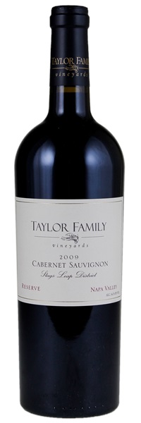 2009 Taylor Family Vineyards Reserve Cabernet Sauvignon, 750ml