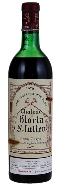 1970 Château Gloria, 750ml
