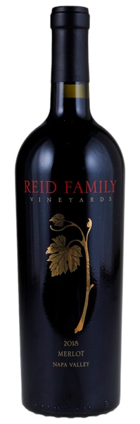 2018 Reid Family Vineyards Merlot, 750ml