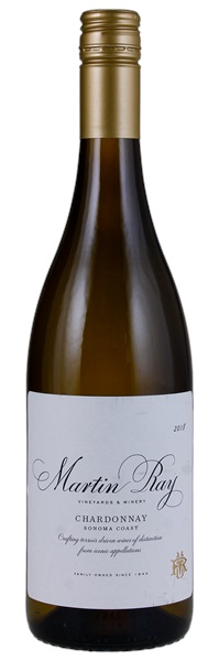 2018 Martin Ray Sonoma Coast Chardonnay (Screwcap), 750ml