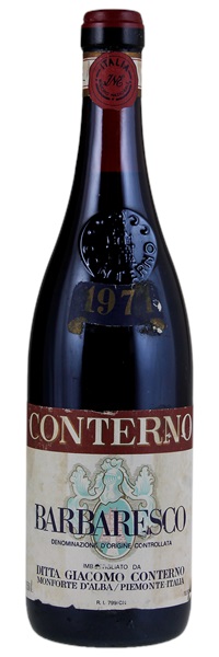1971 Giacomo Conterno Barbaresco, 750ml