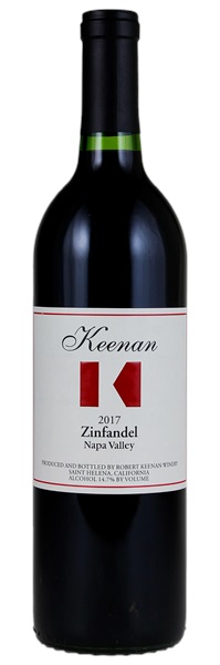 2017 Robert Keenan Winery Zinfandel, 750ml
