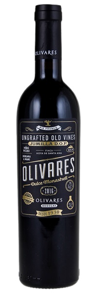 2016 Bodegas Olivares Jumilla Dulce Monastrell Ungrafted Old Vines Finca Hoya de Santa Ana, 500ml
