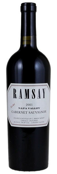 2001 Ramsay Lot #4 Cabernet Sauvignon, 750ml