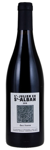 2019 Eric Texier Côtes du Rhône St-Julien en St-Alban, 750ml