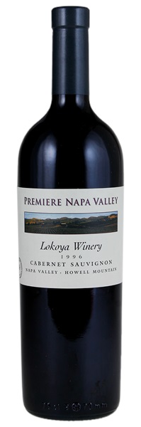 1996 Premiere Napa Valley Auction Lokoya Howell Mountain Cabernet Sauvignon, 750ml