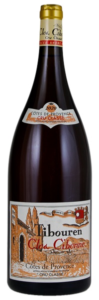 2020 Clos Cibonne Tibouren Cotes de Provence Cru Classé Cuvee Tradition Rosé, 1.5ltr