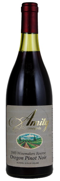 1983 Amity Vineyards Winemaker's Reserve Pinot Noir, 750ml