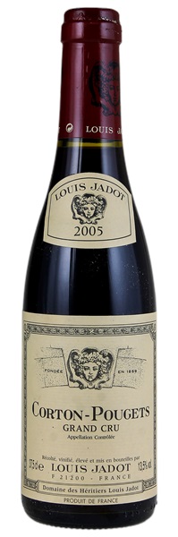2005 Louis Jadot Domaine des  Héritiers Corton Pougets, 375ml