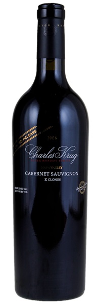 2004 Charles Krug X-Clones Limited Release Cabernet Sauvignon, 750ml