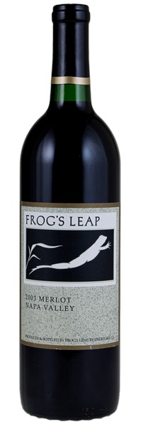 2003 Frog's Leap Winery Merlot, 750ml