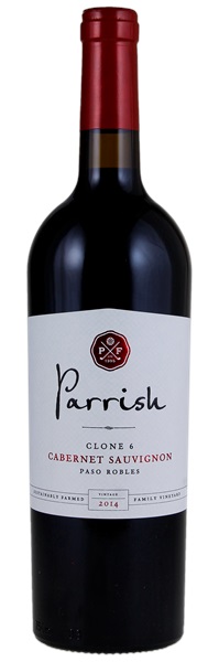 2014 Parrish Family Vineyard Clone 6 Cabernet Sauvignon, 750ml