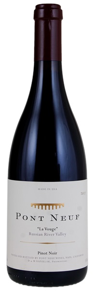 2017 Pont Neuf Wines La Vouge Pinot Noir, 750ml