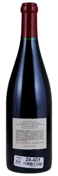 2013 Aubert UV Vineyards Pinot Noir, 750ml