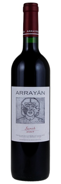 2007 Arrayán (La Verdosa) Syrah, 750ml