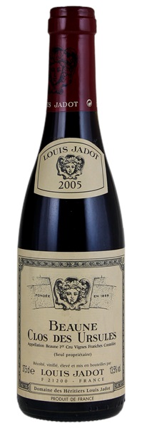 2005 Louis Jadot Domaine des Héritiers Beaune Clos des Ursules, 375ml
