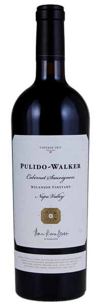 2017 Pulido-Walker Melanson Vineyard Cabernet Sauvignon, 750ml
