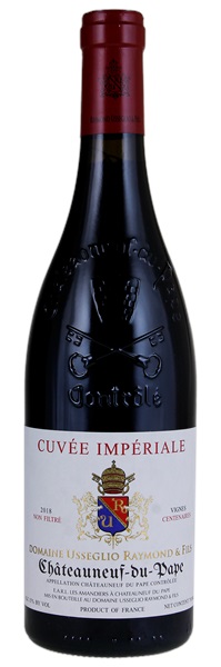 2018 Raymond Usseglio Chateauneuf du Pape Cuvee Imperiale, 750ml