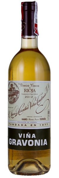 2012 Lopez de Heredia Rioja Vina Gravonia Blanco, 750ml