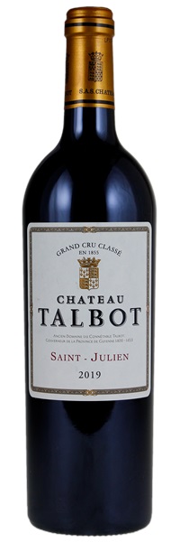 2019 Château Talbot, 750ml