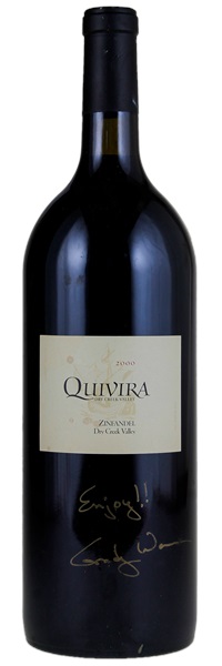 2000 Quivira Zinfandel, 1.5ltr