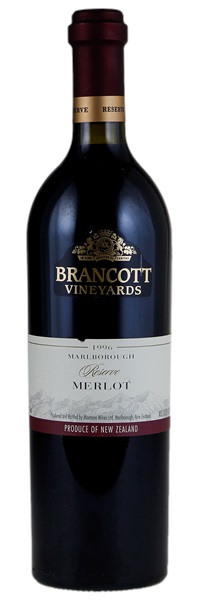 1996 Brancott Estate Reserve Merlot, 750ml