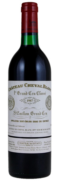 1987 Château Cheval-Blanc, 750ml