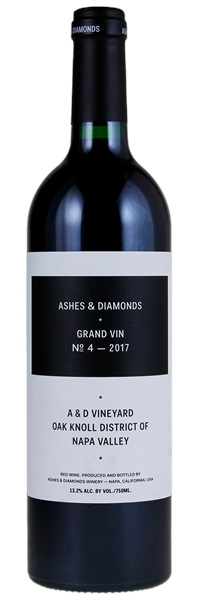 2017 Ashes & Diamonds A&D Vineyard Grand Vin No 4, 750ml