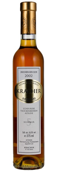 2002 Alois Kracher Scheurebe Trockenbeerenauslese Zwischen Den Seen, 375ml