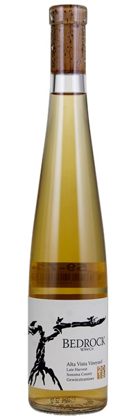 2018 Bedrock Wine Company Alta Vista Vineyard Late Harvest Gewürztraminer, 375ml
