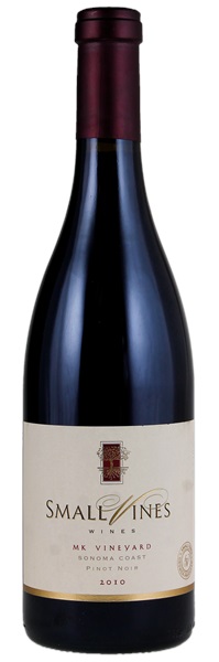 2010 Small Vines Wines MK Vineyard Pinot Noir, 750ml