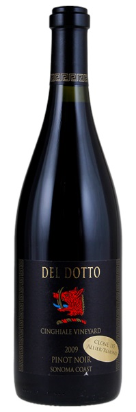 2009 Del Dotto Cinghiale Vineyard Clone 115 Allier/Remond Pinot Noir, 750ml