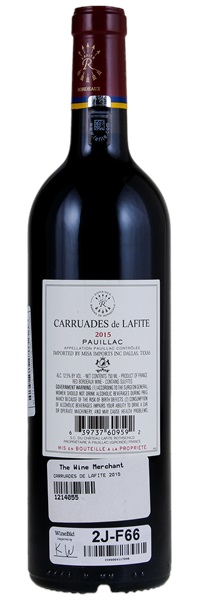 2015 Carruades de Lafite, 750ml