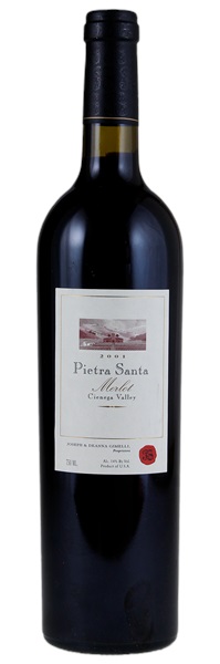 2001 Pietra Santa Vineyards Merlot, 750ml