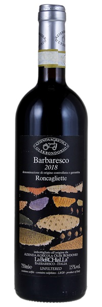 2018 Olek Bondonio Barbaresco Roncagliette, 750ml