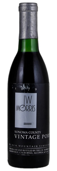 1979 J.W. Morris Black Mountain Vineyard Vintage Port, 375ml