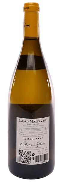 2015 Olivier Leflaive Bâtard-Montrachet, 750ml