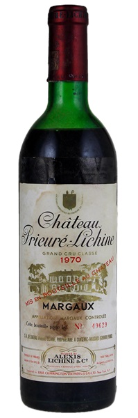 1970 Château Prieure-Lichine, 750ml