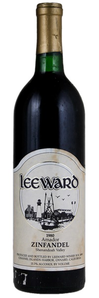 1980 Leeward Zinfandel, 750ml