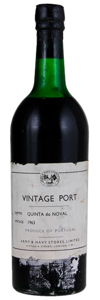 1963 Quinta do Noval Army & Navy Stores Limited Bottling, 750ml